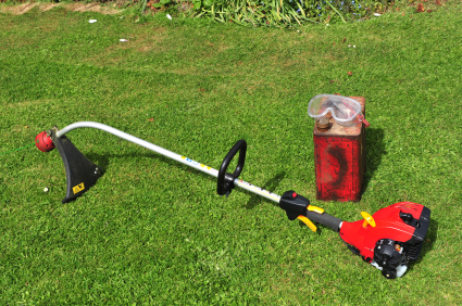 small battery operated weed eater